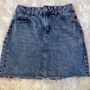 Blue washed Wild Fable skirt. Stretchy and comfortable.